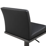 Amalfi Performance Vegan Leather Adjustable Stool - View 40