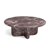 Juju Faux Marble Indoor/Outdoor Round Coffee Table (24"-32") - View 16