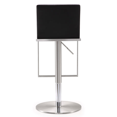 Amalfi Performance Vegan Leather Adjustable Stool - View 29
