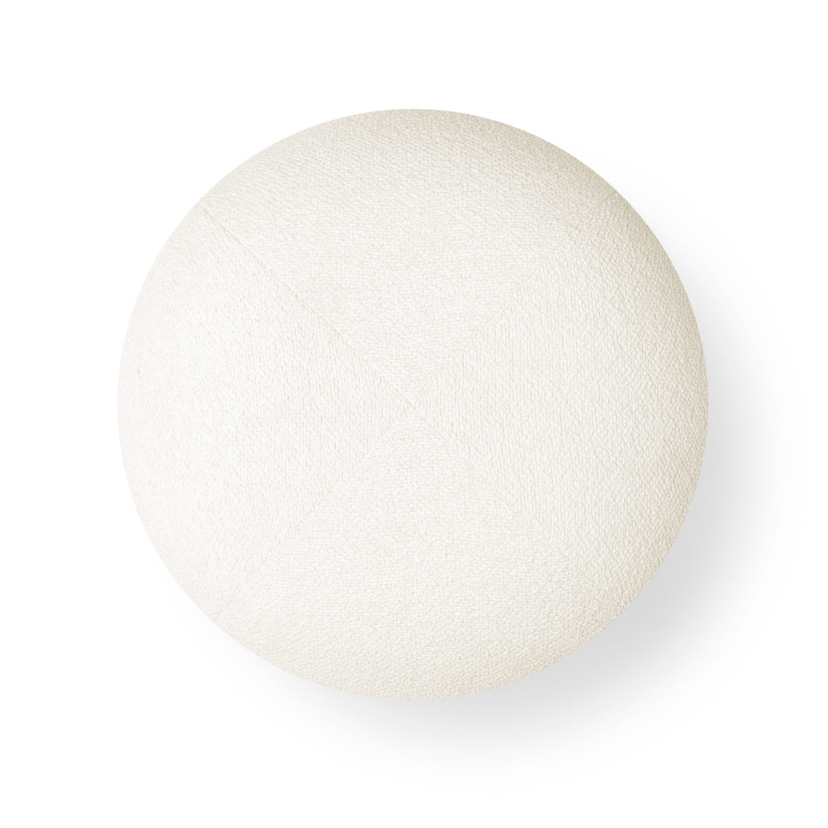 Oopa Swivel Ottoman clean modern lines and plush fabric texture view