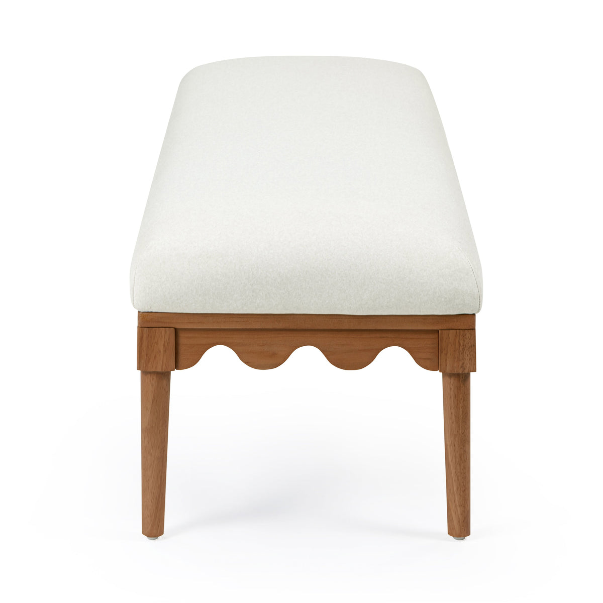 Oodle 56.5" Performance Vegan Mohair Bench - View 5