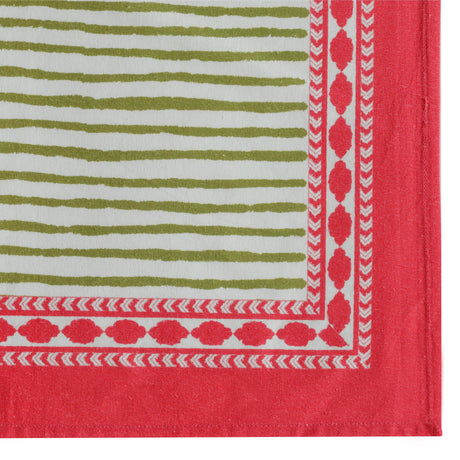 Crissy Cotton Canvas Printed Napkins - Set of 4 - View 4