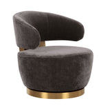 Austin Swivel Accent Chair - View 25
