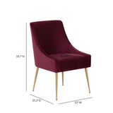 Beatrix Performance Velvet Dining Chair - View 18