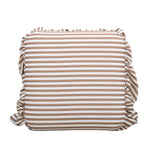 Gertrude Performance Linen Skirted Ottoman - View 6