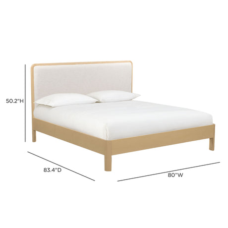 Rafaelle Natural Solid Ash Bed - View 16