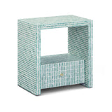 Tia 20" Mother of Pearl Nightstand - View 1
