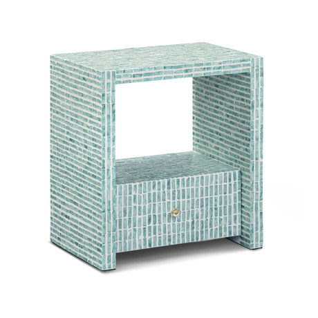 Tia 20" Mother of Pearl Nightstand - View 1