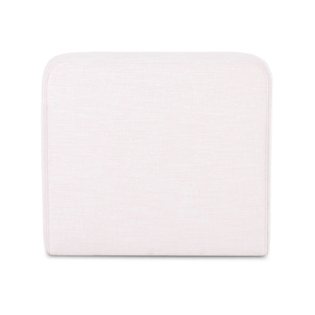 Gorge Modular Armless Chair cream fabric cushion texture close-up