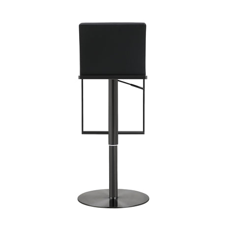 Amalfi Performance Vegan Leather Adjustable Stool - View 38