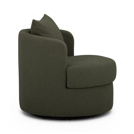 Silvi Performance Boucle Swivel Accent Chair - View 12