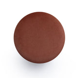Dex footstool supporting casual living room relaxation