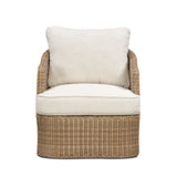 Axel Boucle Outdoor Accent Chair - View 3