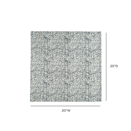Crissy Cotton Canvas Printed Napkins - Set of 4 - View 12