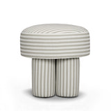 Masha Linen Accent Stool - View 11