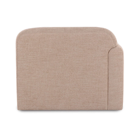 Gorge Modular Corner Chair studio lighting angled view