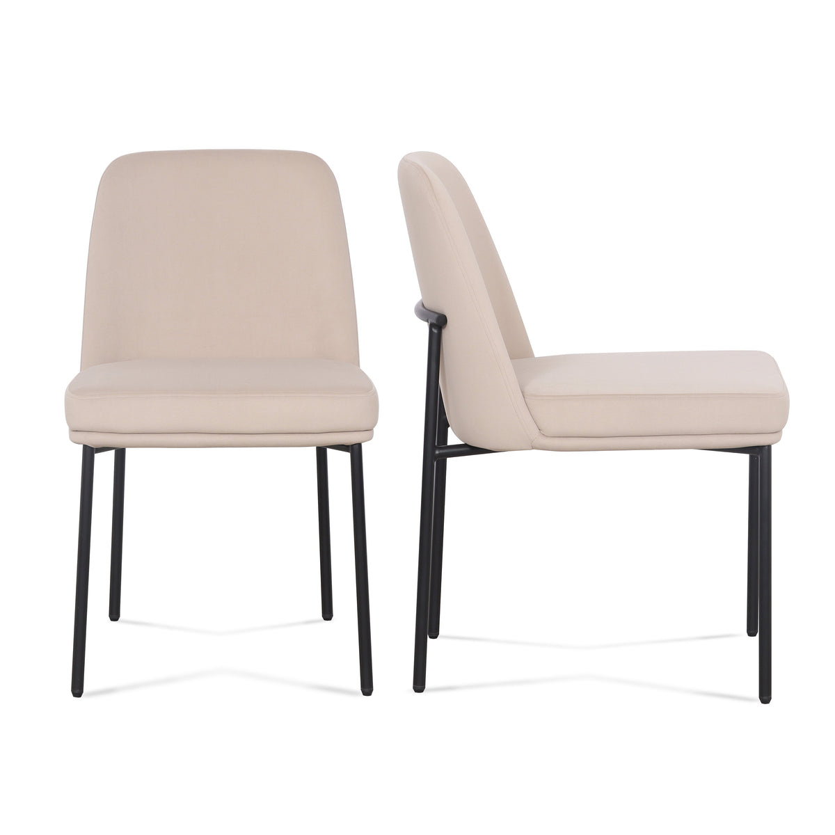 Sydney Performance Velvet Dining Chair - Set of 2 - View 9