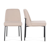 Sydney Performance Velvet Dining Chair - Set of 2 - View 9