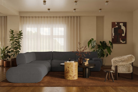Zenith 5-Piece Contract-Grade Upcycled Fabric Modular Sectional - View 9