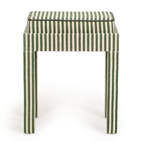 Kora Cotton Jute Contract-Grade Accent Stool - View 14
