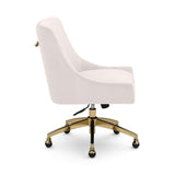 Beatrix Performance Velvet Office Swivel Chair - View 9