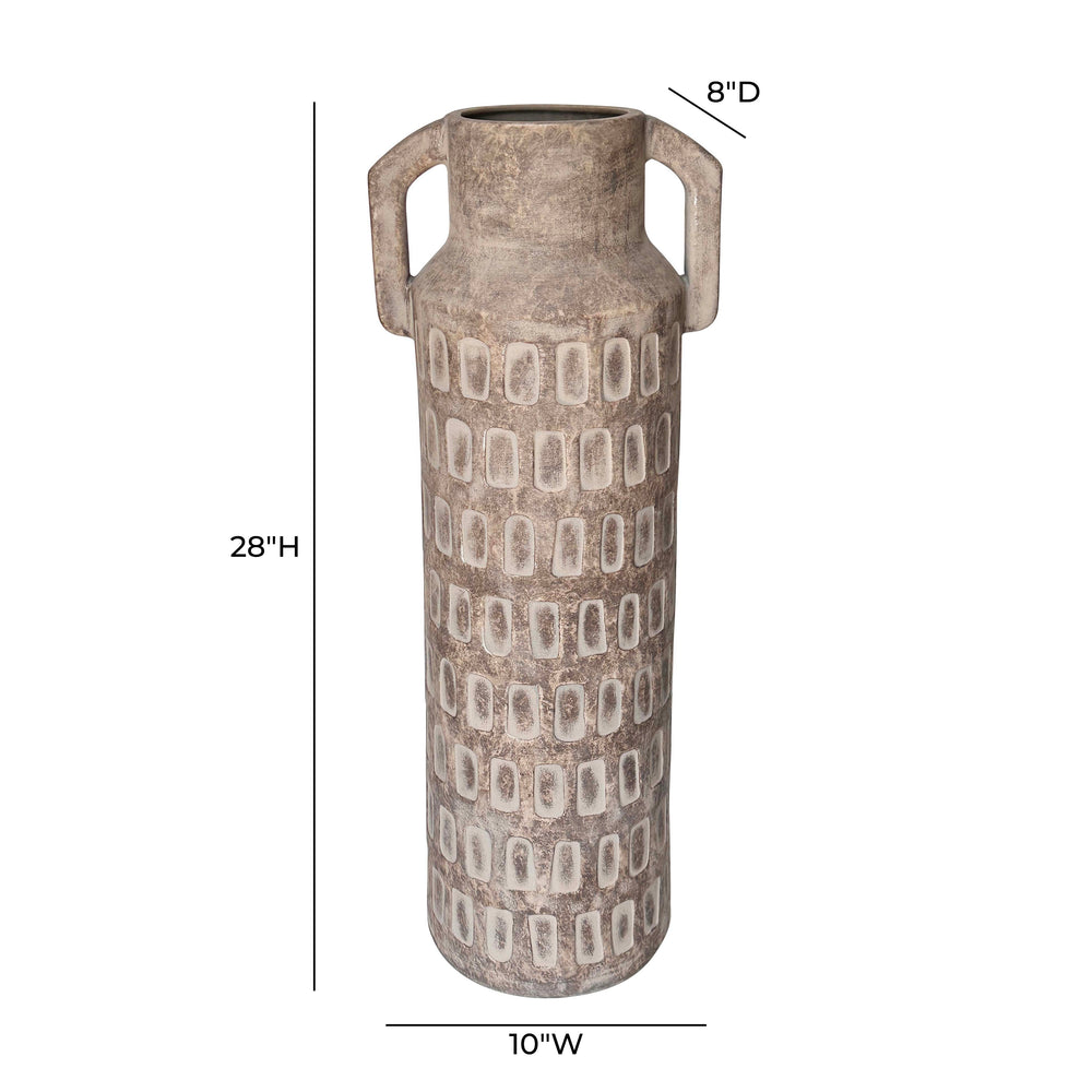 Earthenware Diode Flower Vase dimensions