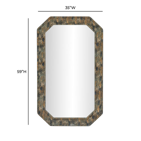 Charlene 35"X59" Jewel Wall Mirror - View 12