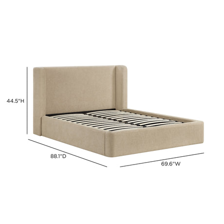 Harmony Performance Chenille Storage Bed - View 35
