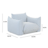 Saint Tropez Stuffed Indoor/Outdoor Armchair - View 24
