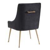 Beatrix Performance Velvet Dining Chair - View 29
