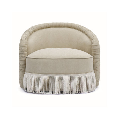 Pamela Tasseled Lounge Accent Chair - View 23