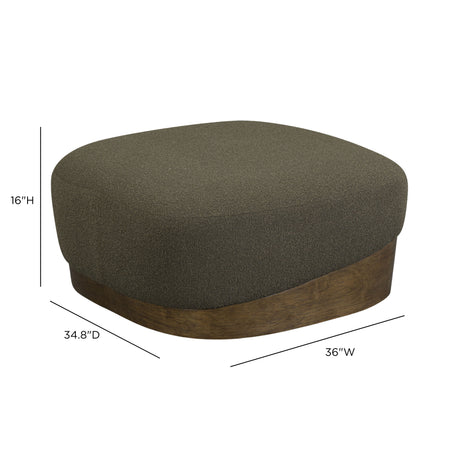 Domina Boucle Ottoman - View 14