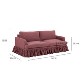 Gertrude 90" Sofa - View 21