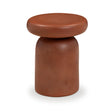 Lydia Concrete Indoor/Outdoor Side Table - View 2
