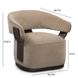 Madison Performance Swivel Accent Chair - View 14