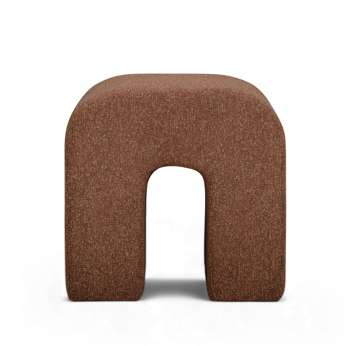 Desi Performance Fabric Ottoman - View 17