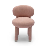 Manu Performance Fabric Side Chair contextual view in bright natural daylight room