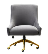 Beatrix Performance Velvet Office Swivel Chair - View 15