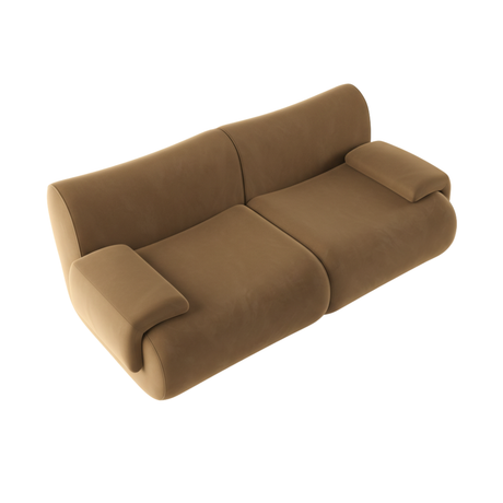 Zenith 80" Modular Loveseat - View 18