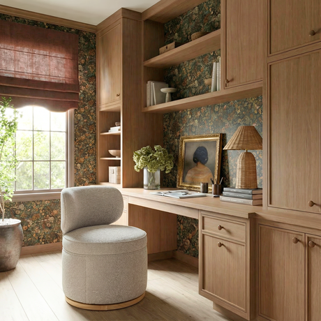 Amaya Swivel Desk Chair - View 1