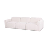 Gorge modular sofa showing low-profile contemporary living room arrangement
