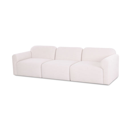 Gorge modular sofa showing low-profile contemporary living room arrangement