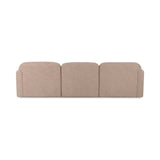 Gorge modular sofa modules shown separated into versatile seating blocks