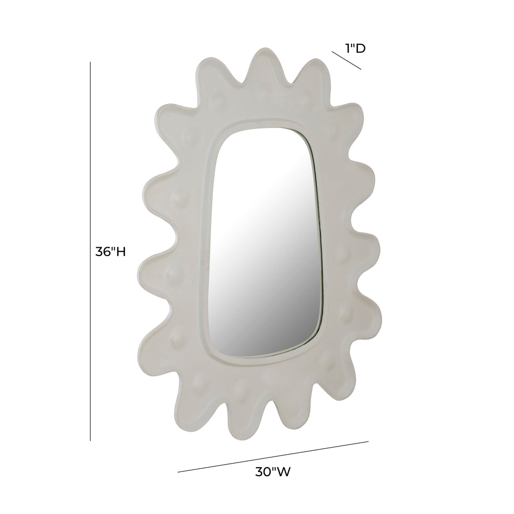 Genesis 31"X37" Wall Mirror dimensions