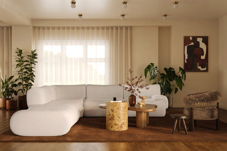 Zenith 5-Piece Contract-Grade Upcycled Fabric Modular Sectional - View 2