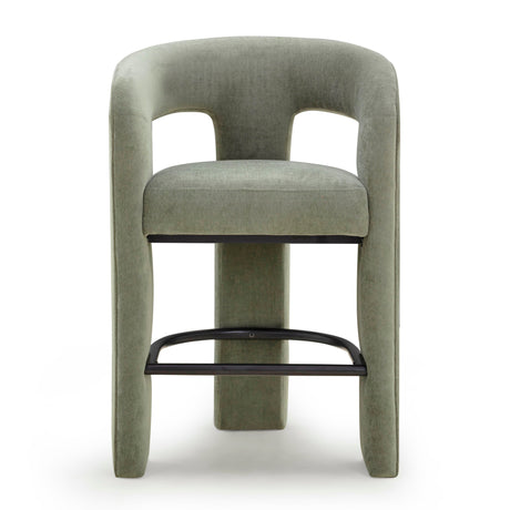 Malone Performance Chenille Stool - View 16