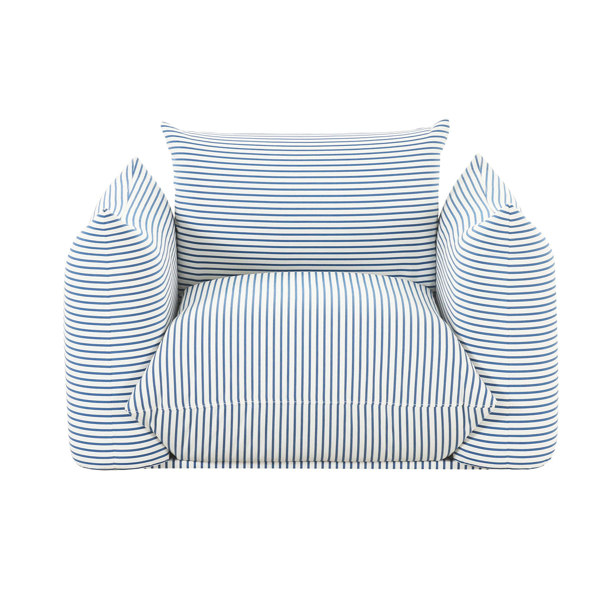 Saint Tropez Stuffed Indoor/Outdoor Armchair - View 21