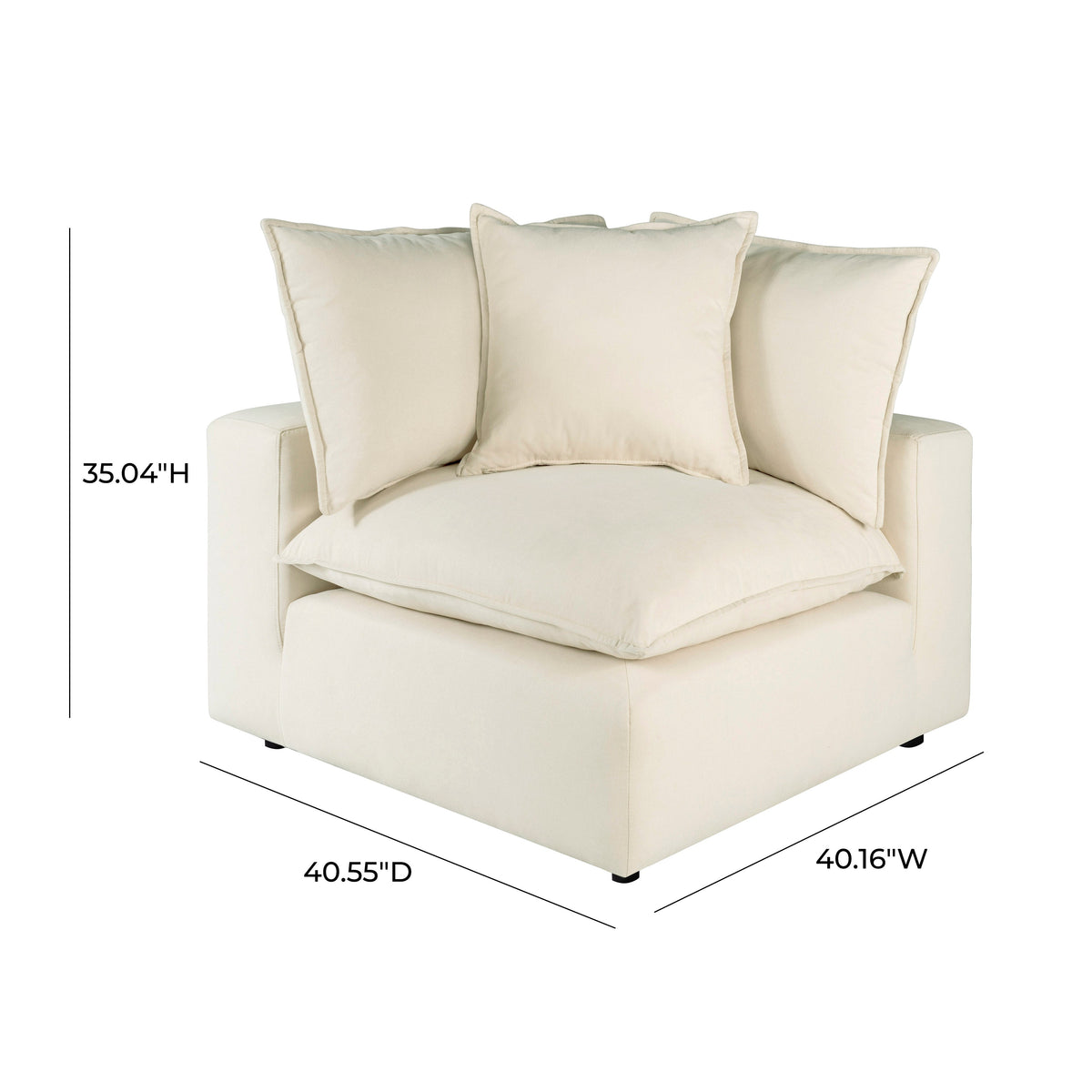 Cali Modular Corner Chair - View 20