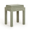 Kora Cotton Jute Contract-Grade Accent Stool - View 9
