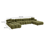 Calliope 6-piece Performance Modular U-Sectional - View 6